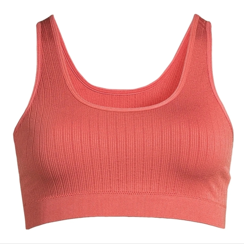 NOBO Ribbed Pink Sports Bra - Picture 3 of 5